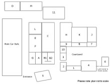 Broomhall Business Centre Worcester site plan 2013